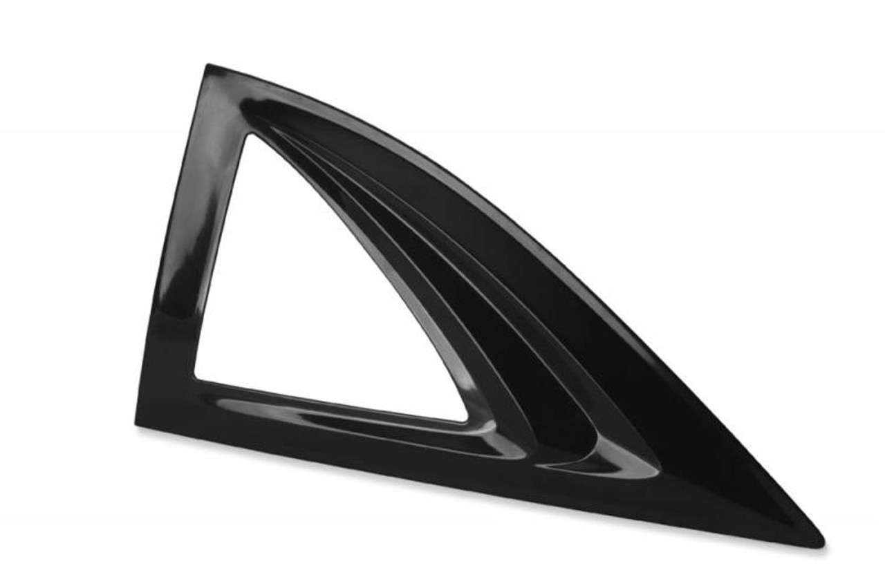 AVS 92-96 Ford F-150 Aeroshade Side Window Covers 2pc - Black
