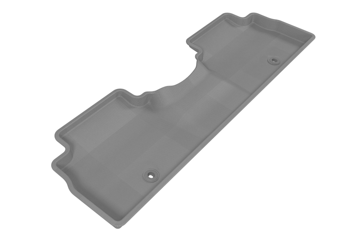 3D MAXpider 2014-2019 Kia Soul Kagu 2nd Row Floormats - Gray