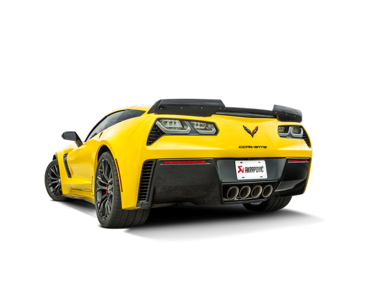 Akrapovic 14-17 Chevrolet Corvette Z06 (C7) Evolution Line Cat Back (Titanium) w/ Carbon Tips