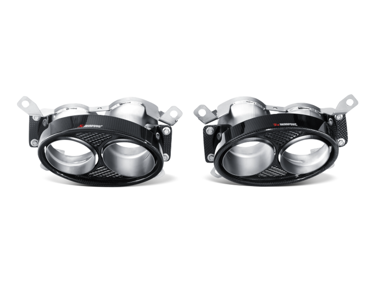 Akrapovic 12-15 Audi RS4 Avant (B8) Evolution Line Cat Back (Titanium) w/ Carbon Titanium Tips