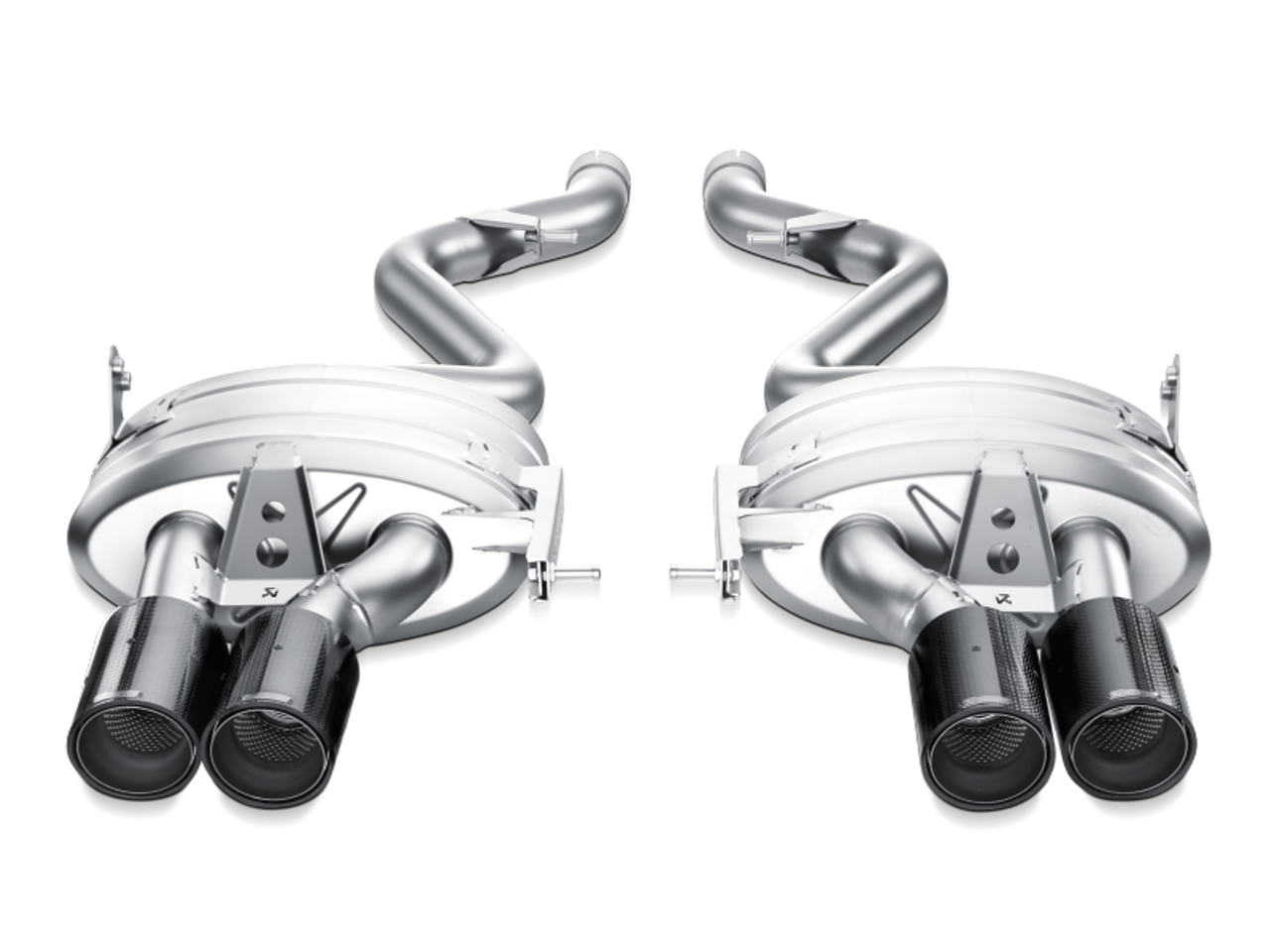 Akrapovic 07-13 BMW M3 (E92 / E93) / 08-13 E90 M3 Sedan Slip-On Line (Titanium) (Req. Tips)