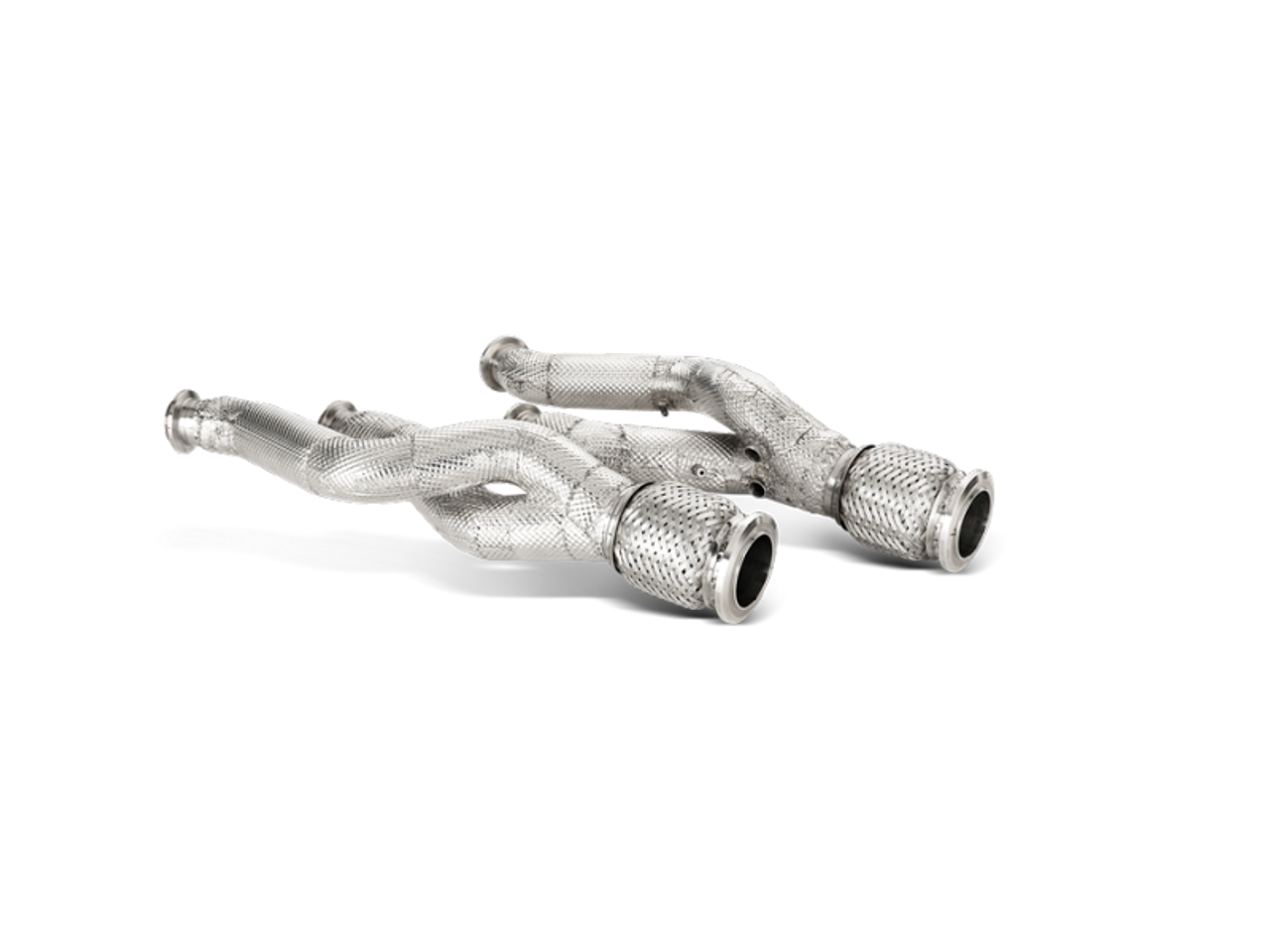 Akrapovic 11-17 Lamborghini Aventador LP 700-4 Coupe/Roadster Link Pipe Set (Inconel)
