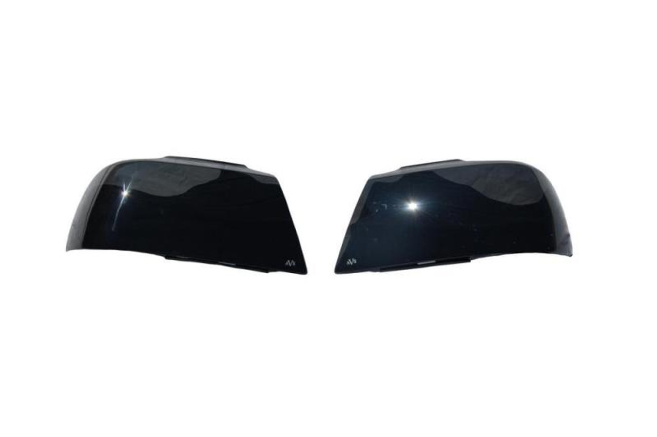 AVS 14-18 GMC Sierra 1500 Headlight Covers - Smoke