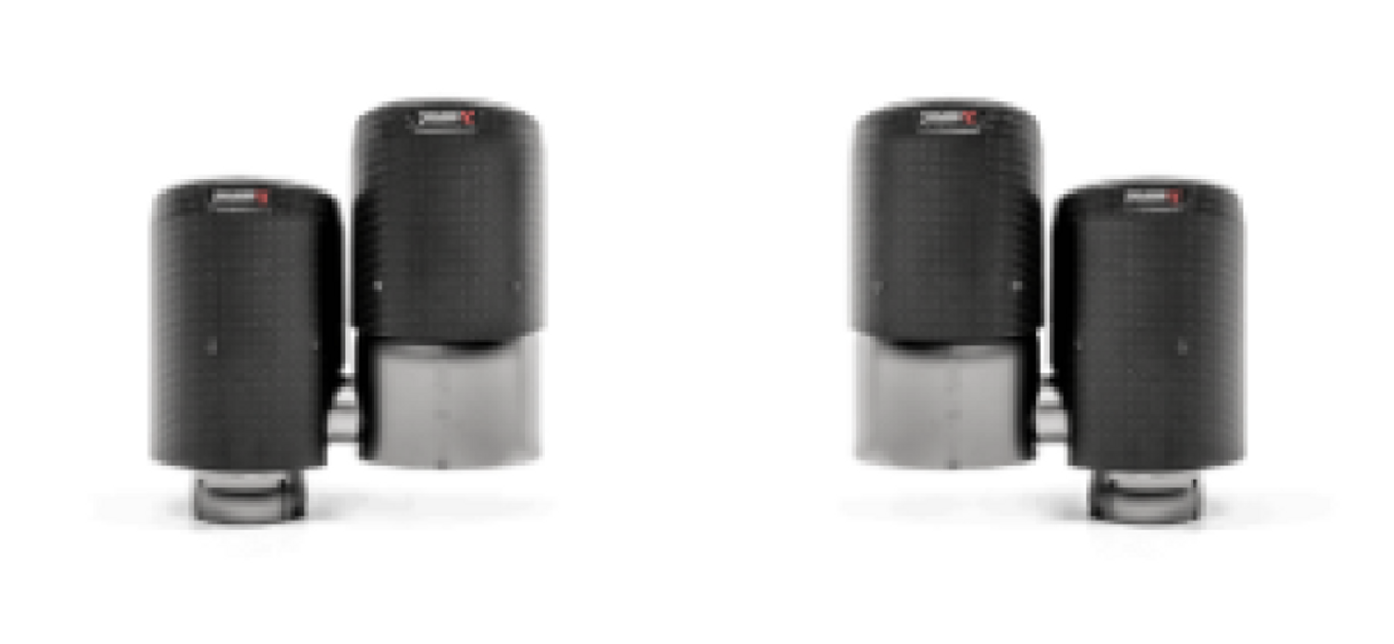 Akrapovic 17-18 Porsche Panamera Turbo Tail Pipe Set (Carbon)
