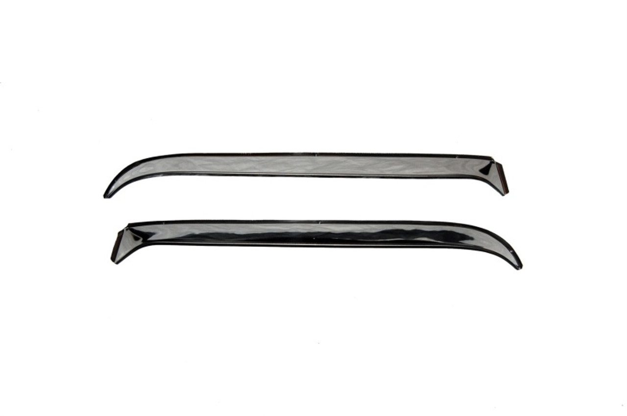 AVS 97-06 Jeep Wrangler Ventshade Window Deflectors 2pc - Stainless