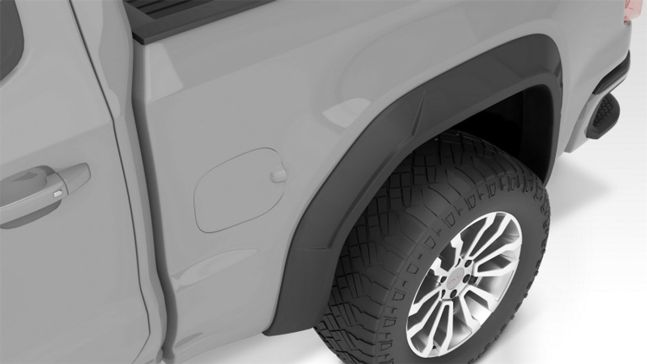Bushwacker 2019 GMC Sierra 1500 DRT Style Flares 4pc - Black