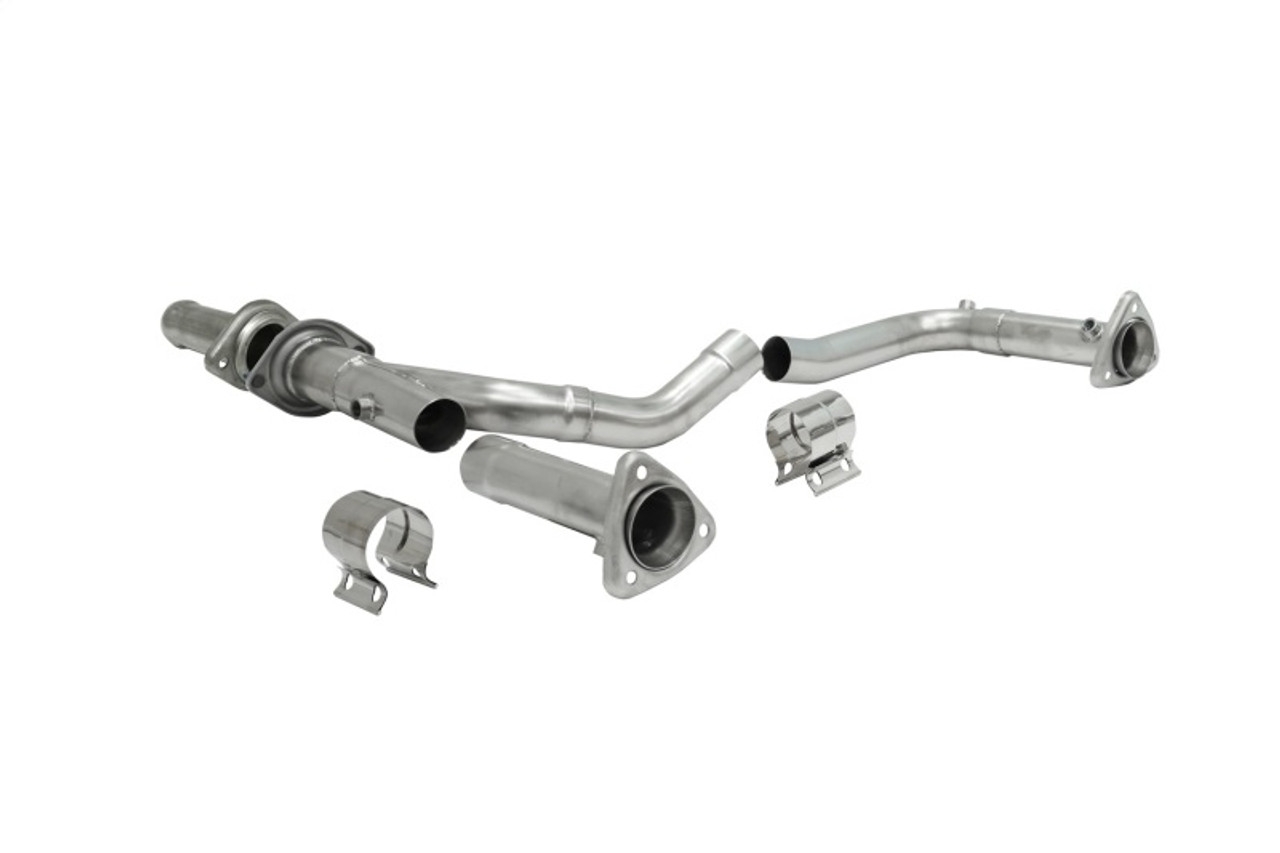 Corsa 09-13 Chevrolet Silverado 1500 2.5in In x 3in Out Con Pipes (Connects to 16028/Corsa Exhaust)