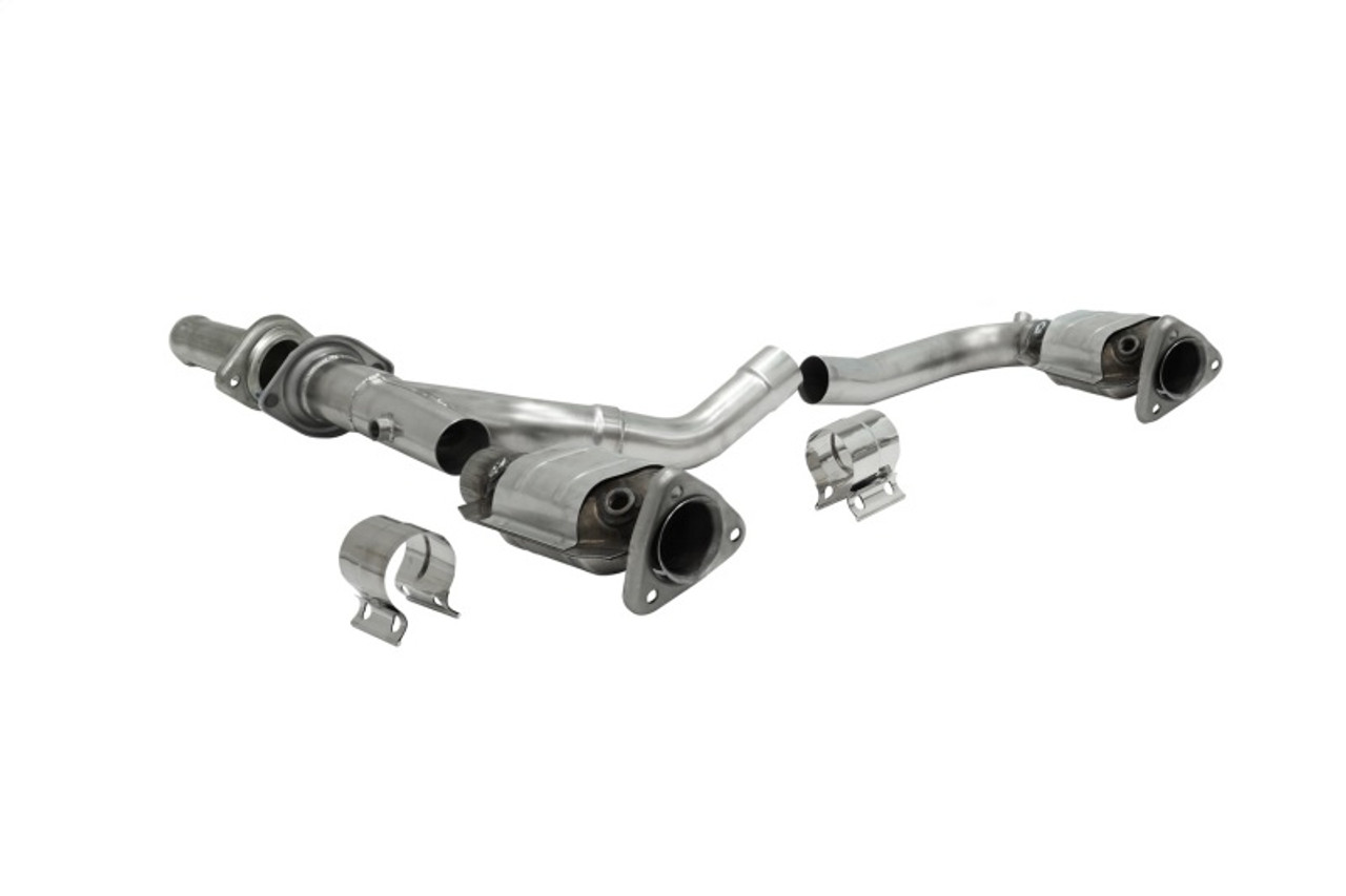 Corsa 09-13 Chevy Silverado 1500 2.5in In x 3in Out Catted Con Pipes (Used w/ 16028 & Corsa Exhaust)