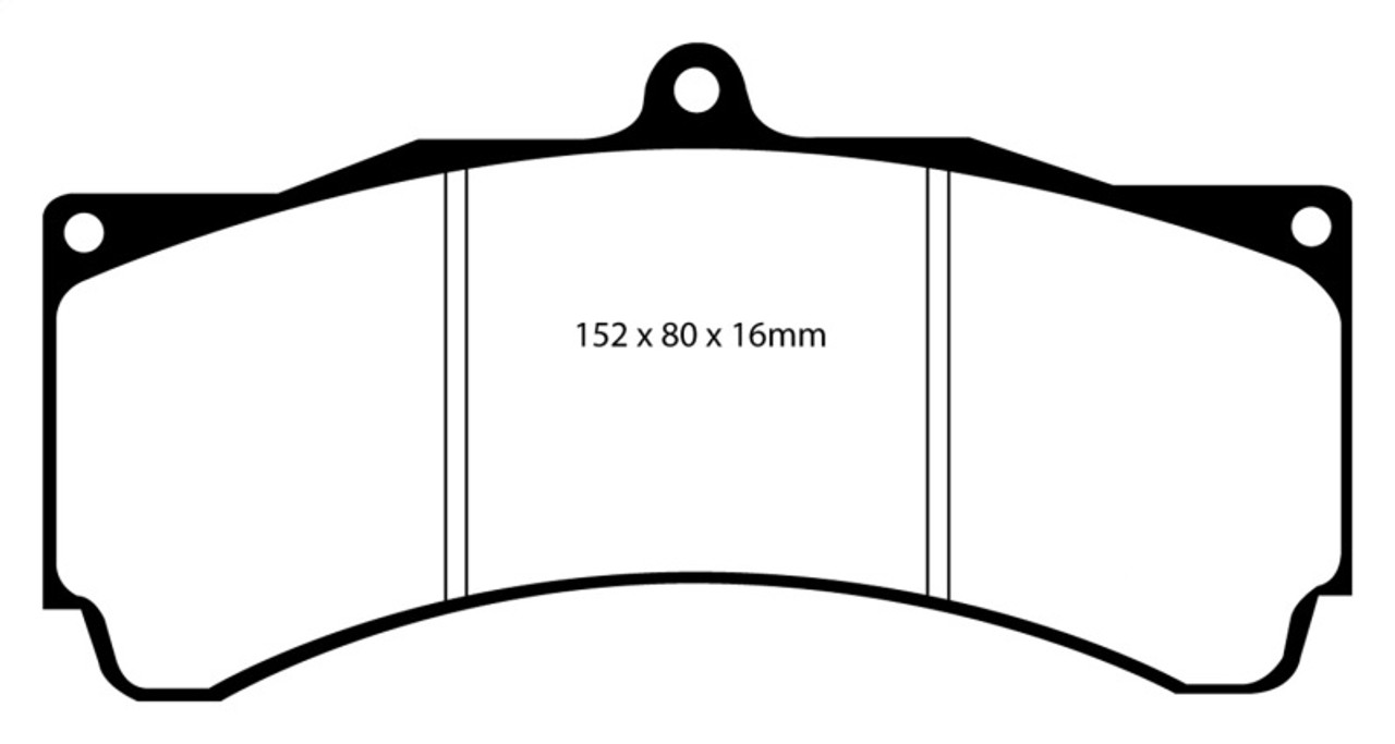 EBC Brakes Yellowstuff Performance Brake Pads ebcDP4032R