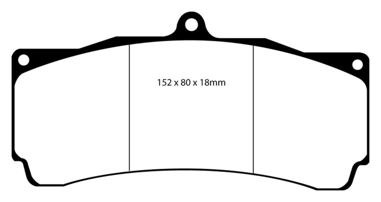 EBC Brakes Bluestuff Street and Track Day Brake Pads ebcDP5006NDX