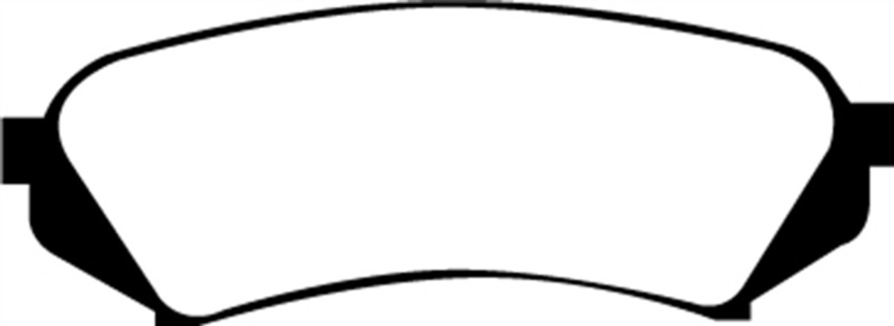 EBC 98-07 Lexus LX470 4.7 Greenstuff Rear Brake Pads