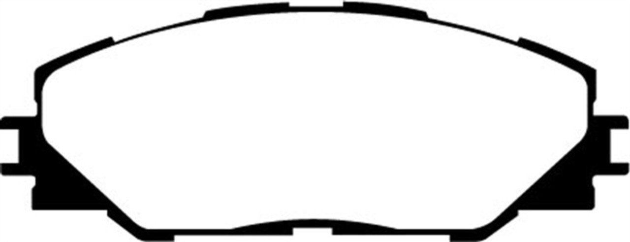 EBC 09-10 Pontiac Vibe 2.4 2WD Greenstuff Front Brake Pads