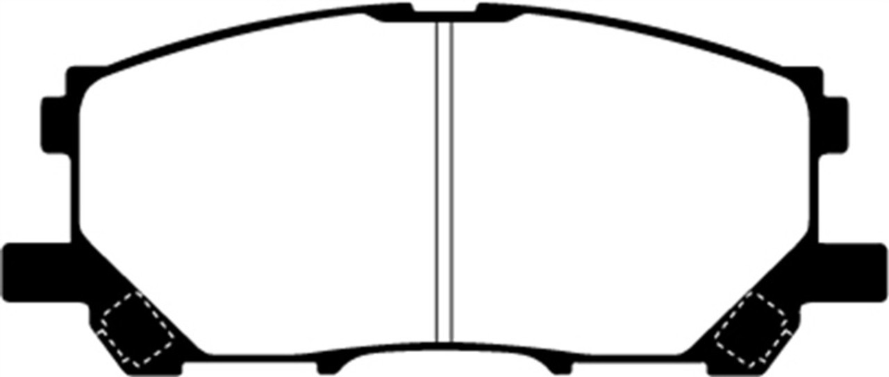 EBC 04-07 Lexus RX330 3.3 Redstuff Front Brake Pads