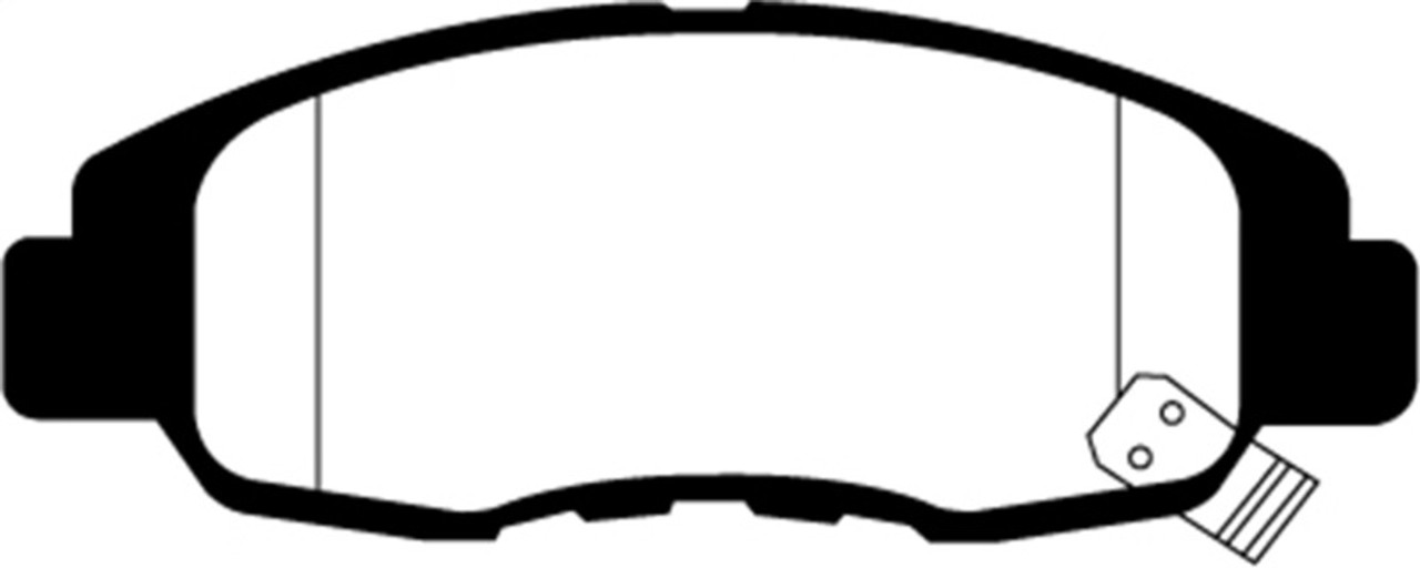 EBC 05-07 Ford F250 (inc Super Duty) 5.4 (2WD) Yellowstuff Front Brake Pads