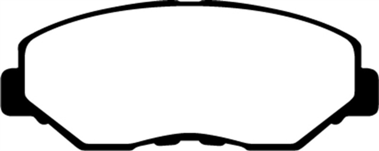 EBC 13-15 Acura ILX 1.5 Hybrid Greenstuff Front Brake Pads