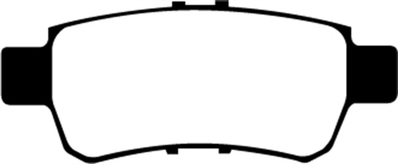 EBC 05-10 Honda Odyssey 3.5 Greenstuff Rear Brake Pads (For 11.7in. Rotors)