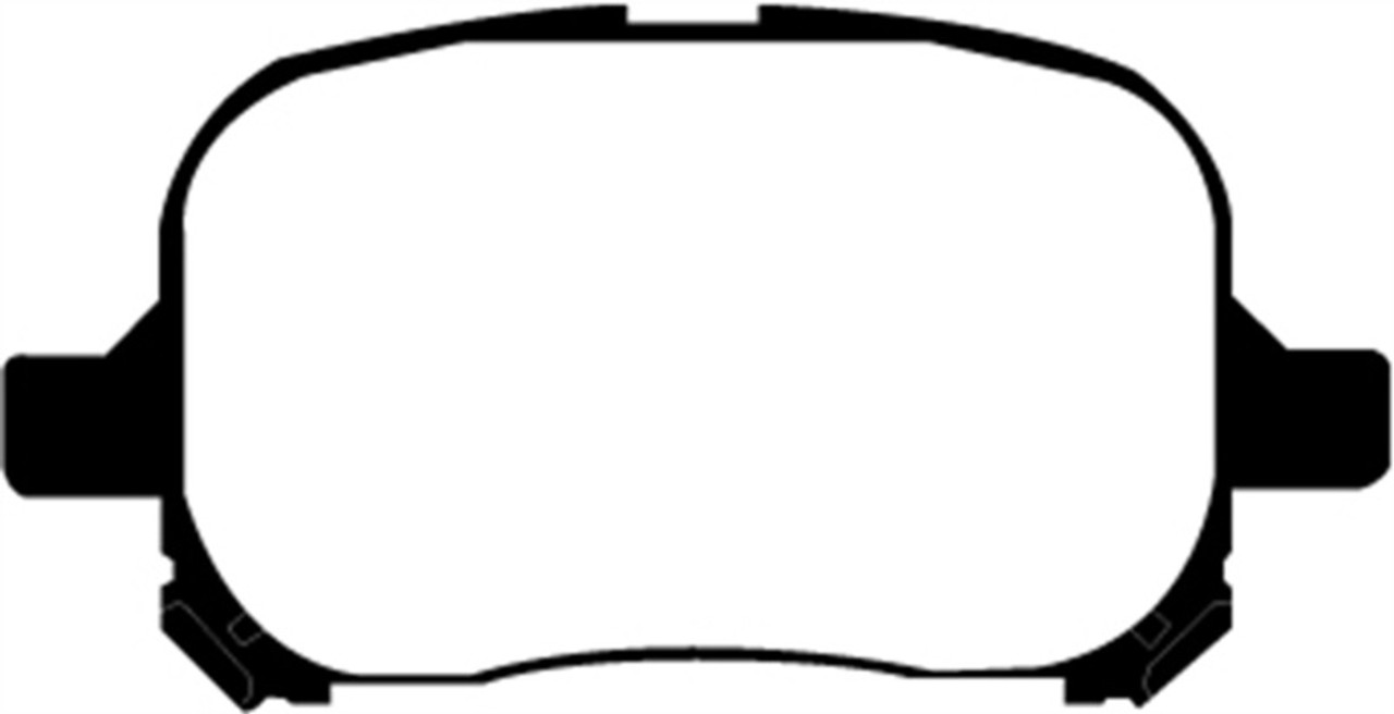 EBC 97-99 Lexus ES300 3.0 Yellowstuff Front Brake Pads