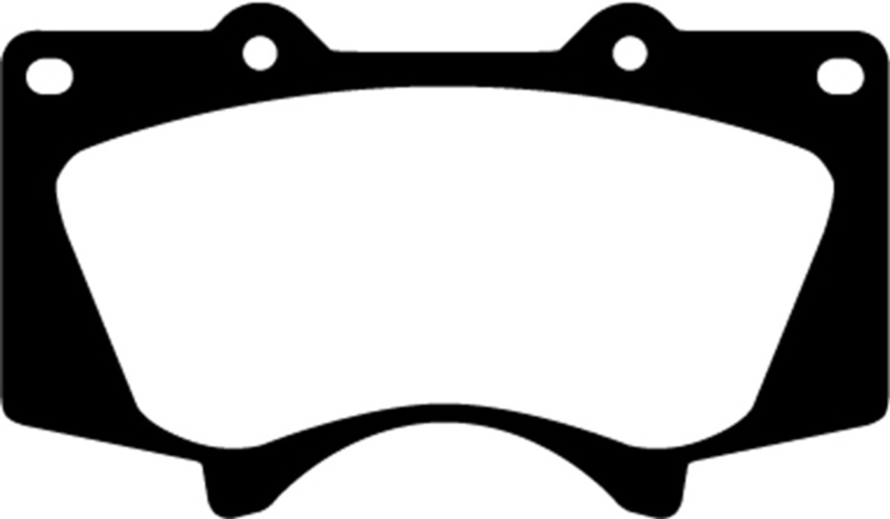 EBC 10+ Lexus GX460 4.6 Greenstuff Front Brake Pads