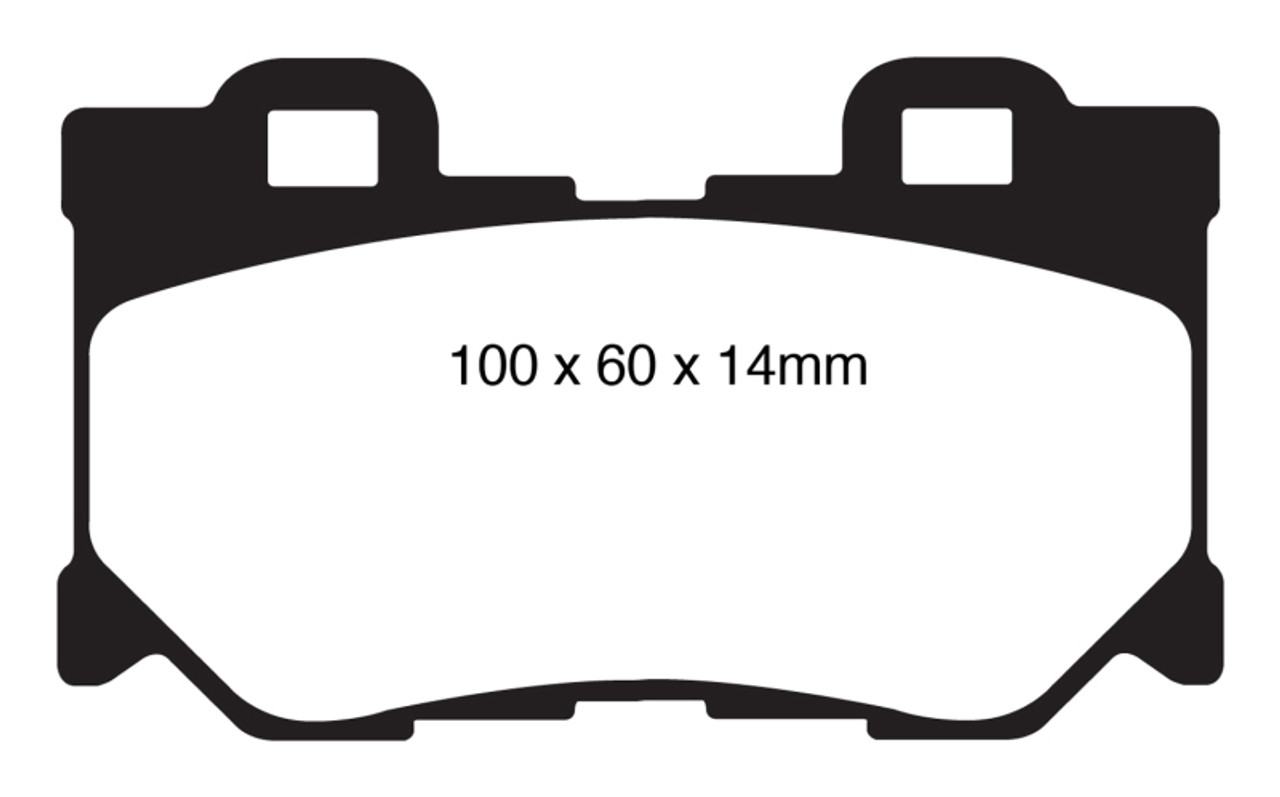 EBC 08-15 Infiniti G37 3.7 Greenstuff Rear Brake Pads