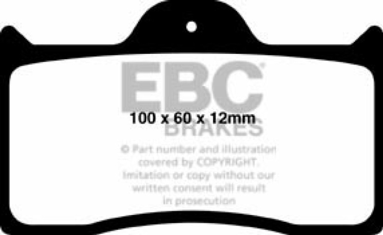 EBC Brakes Redstuff Ceramic Brake Pads ebcDP3038C