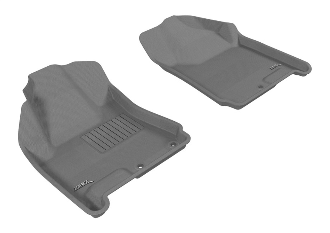 3D MAXpider 2010-2016 Cadillac SRX Kagu 1st Row Floormat - Gray