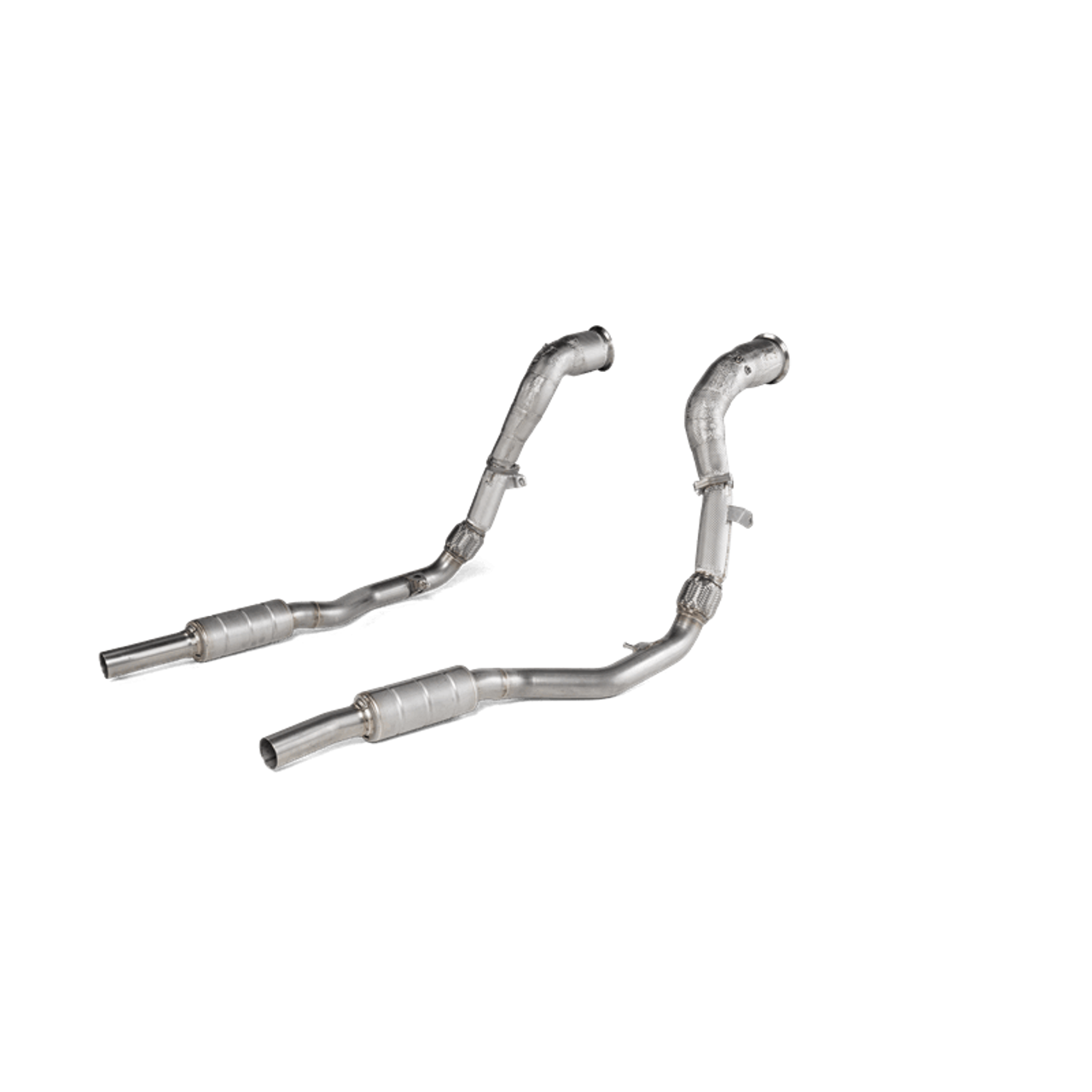 Akrapovic 2020+ Audi RS Q8 (4M) Link Pipe Set (SS)