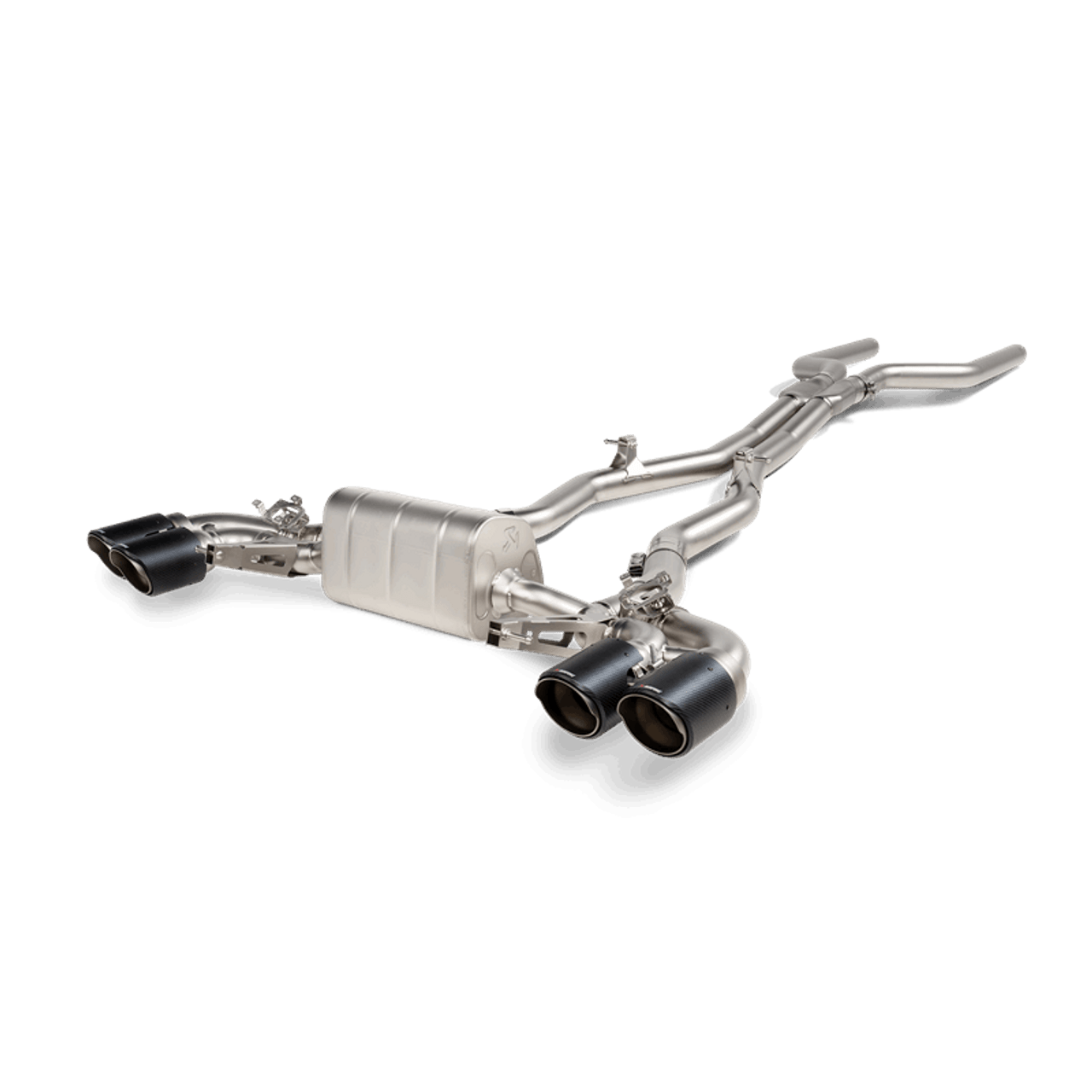 Akrapovic BMW M8 Coupe/Cabriolet (F91/F92) Evolution Line Cat Back (Titanium) w/Titanium Tips