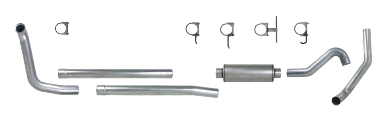 Diamond Eye KIT 4in TB SGL AL: 99-03 FORD 7.3L F240/F350 CandC