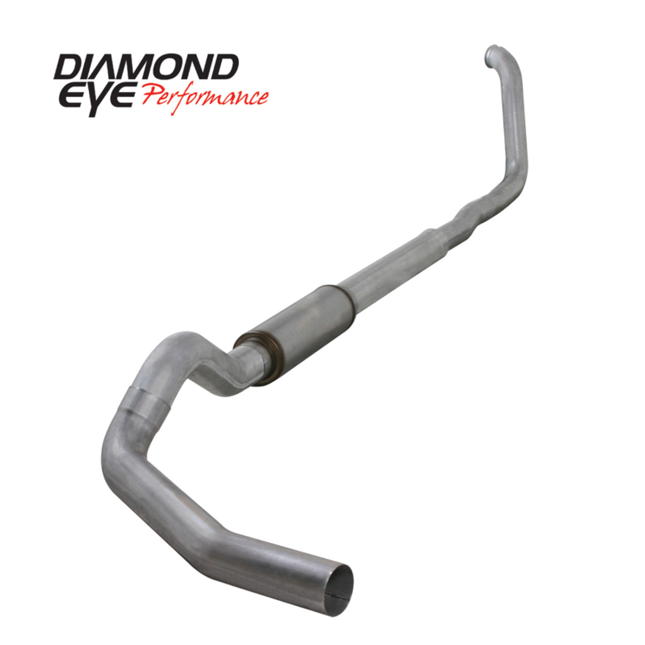 Diamond Eye KIT 5in TB SGL AL: 99-03 FORD 7.3L F250/F350