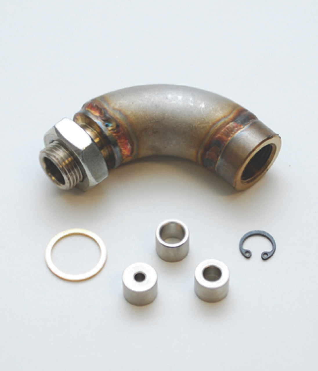 Vibrant Thread On inJin Style Oxygen Sen Restrictor Fitting w/ Adj InsertT304 SM18x1.5 thread 1pc