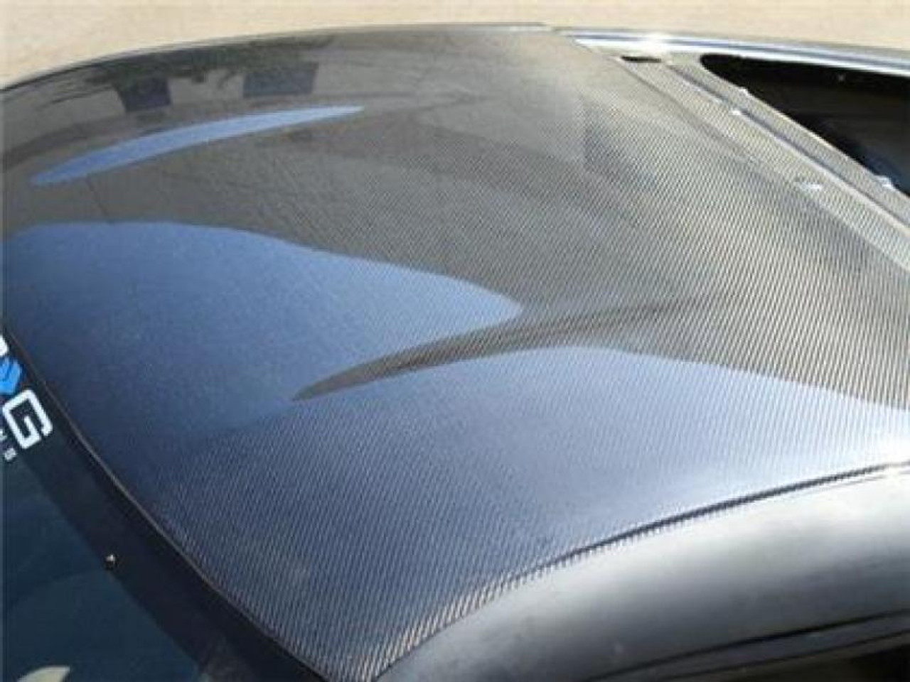 NRG Carbon Roof Cover Overlay 96-00 Honda Civic 2Dr Coupe (EK9) w/Sunroof