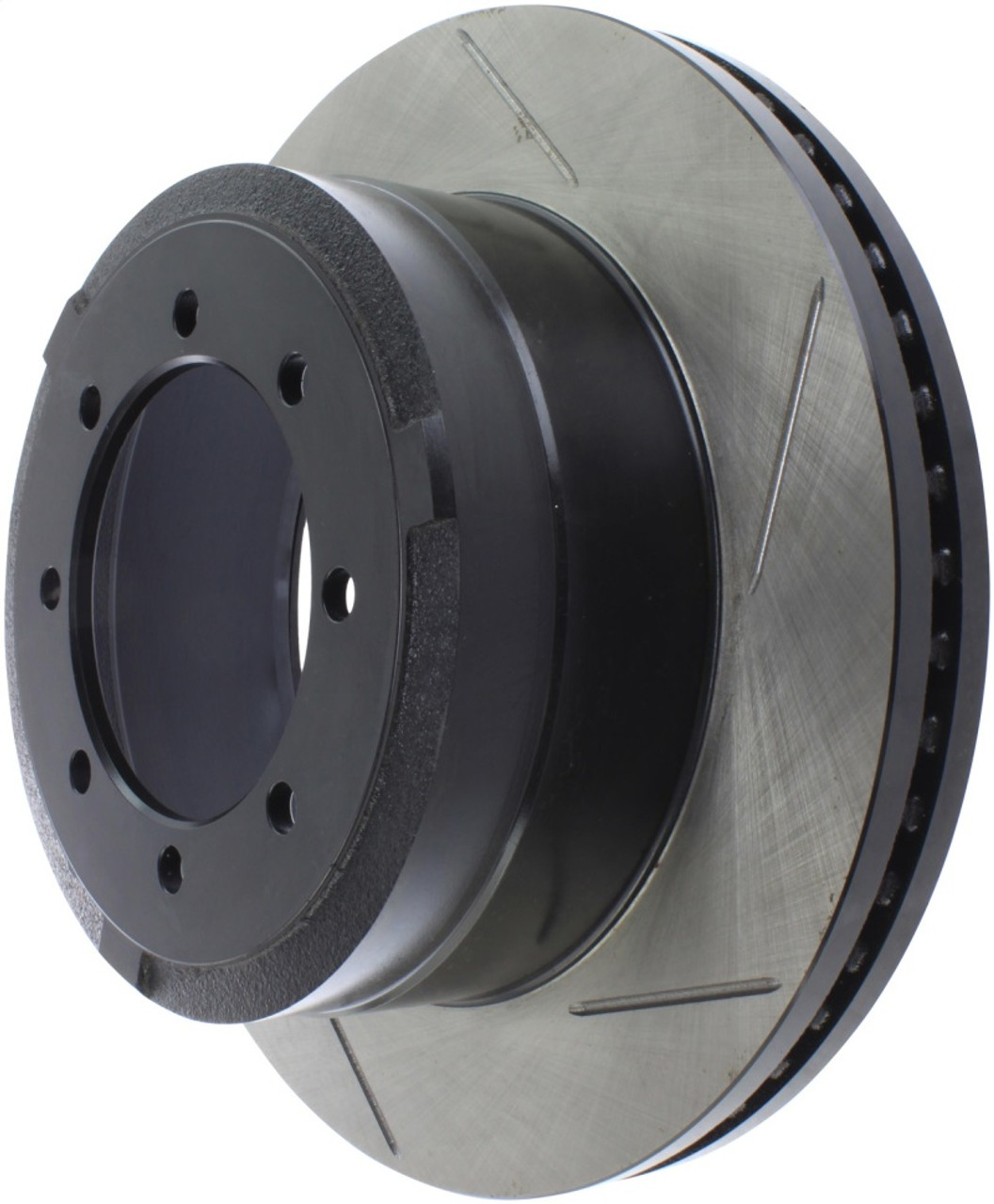 StopTech 12-20 Ford F-350/450 Super Duty Rear Left Sport Slotted Rotor