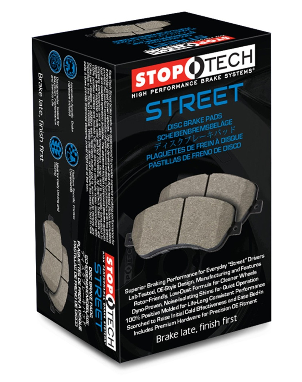 StopTech Street Brake Pads - Rear sto308.18280