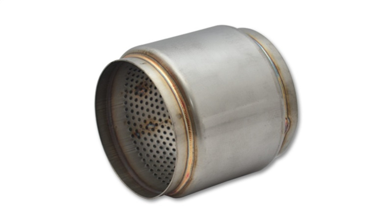 Vibrant 17985 SS Race Muffler 4.5in inlet/outlet x 5in long