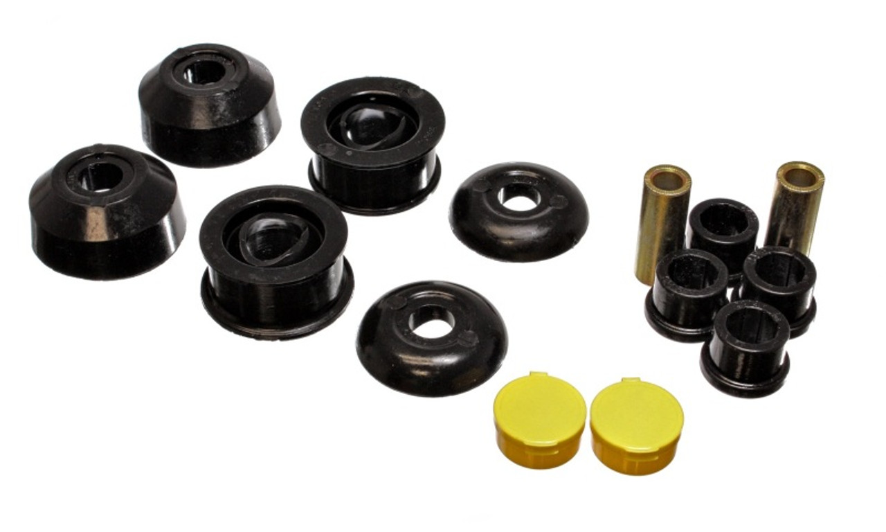 Energy Suspension 05-07 Scion tC / 03-06 Toyota Corolla/Matrix Black Front Control Arm Bushing Set