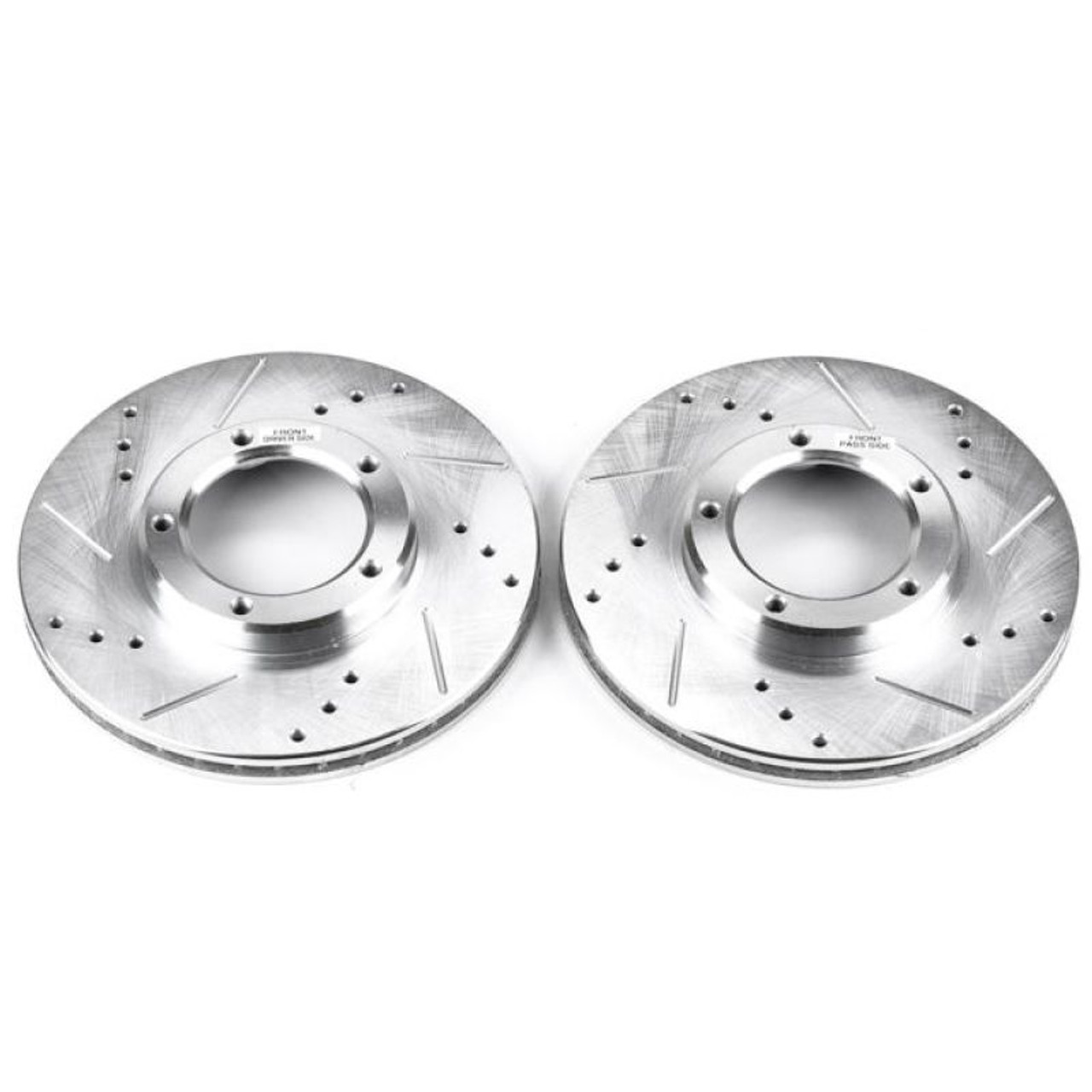 Power Stop 95-04 Toyota Tacoma Front Evolution Drilled & Slotted Rotors - Pair