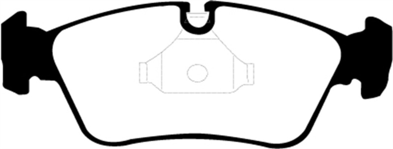 EBC 99-02 BMW Z3 2.5 Greenstuff Front Brake Pads