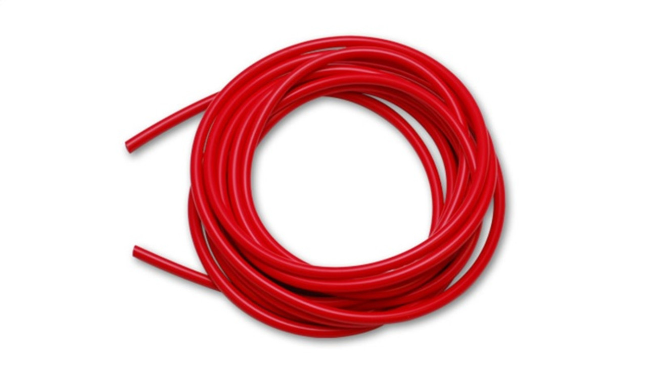 Vibrant 5/16 (8mm) I.D. x 10 ft. of Silicon Vacuum Hose - Red