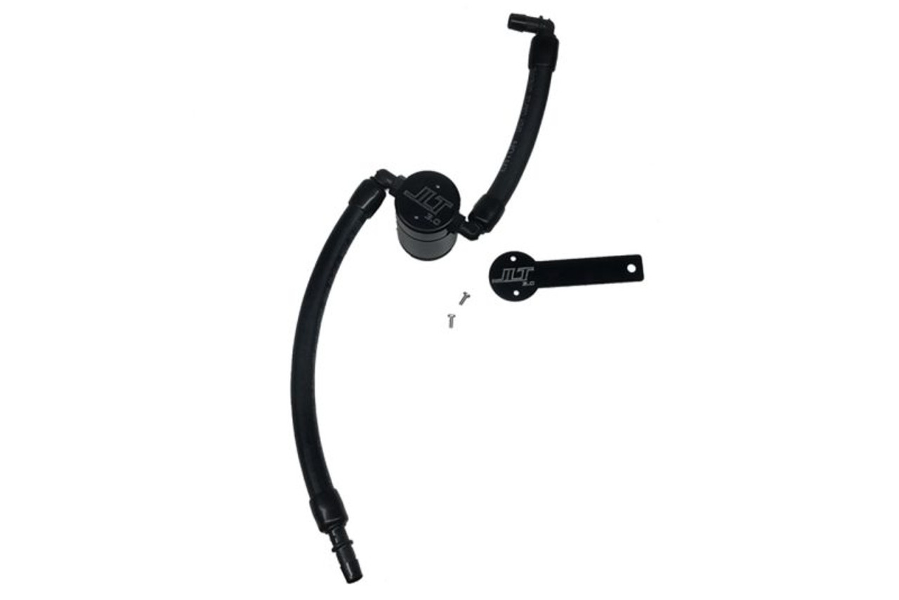 JLT 2019 Dodge Ram 1500 5.7L Oil Separator 3.0 Passenger Side - Black Anodized