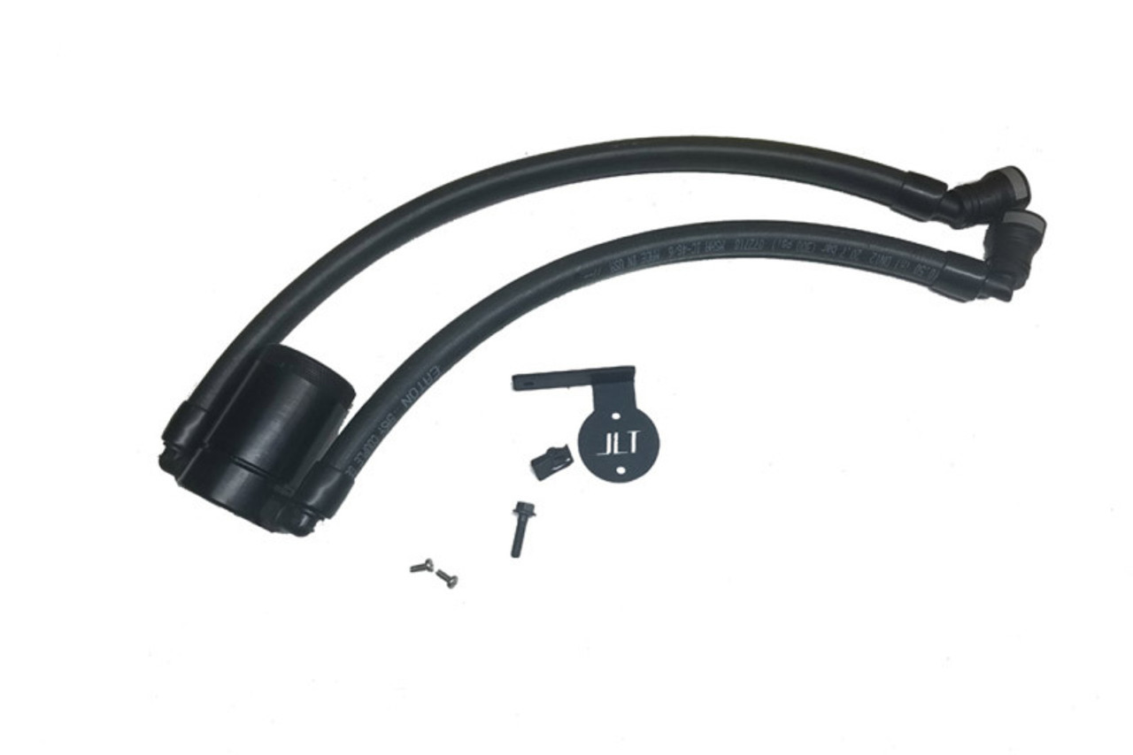 JLT 11-14 Ford F-150/Ford F-150 Raptor 6.2L Passenger Side Oil Separator 3.0 - Black Anodized