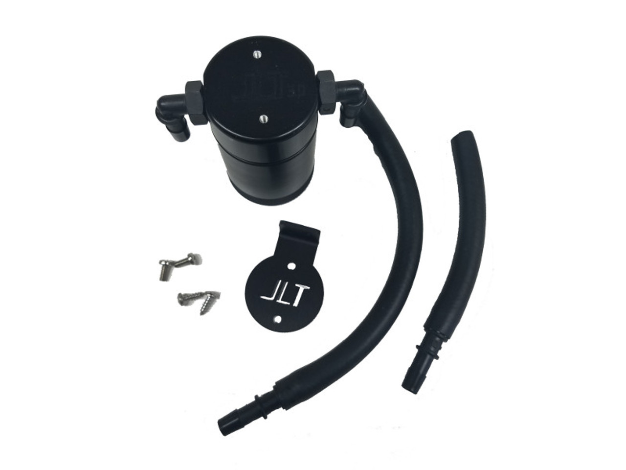 JLT 99-04 Ford Lightning Passenger Side Oil Separator 3.0 - Black Anodized