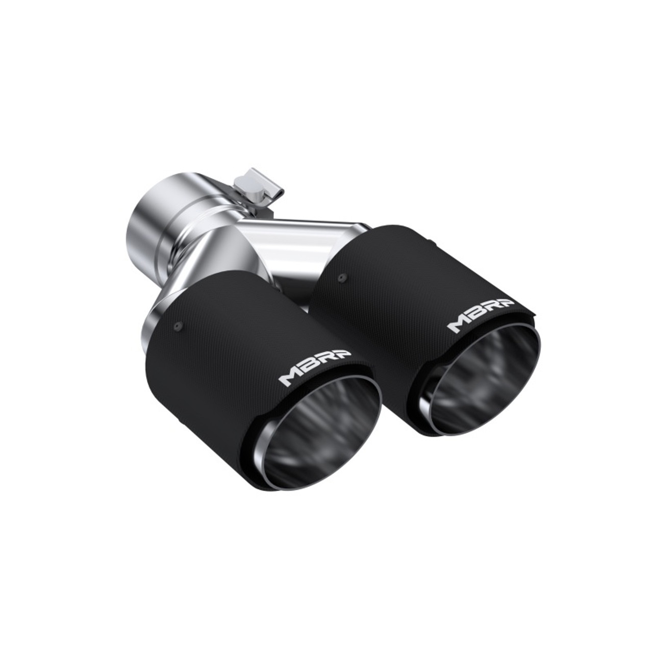 MBRP Universal Carbon Fiber Dual Tip 3.5in OD/2.5in Inlet mbrpT5171CF