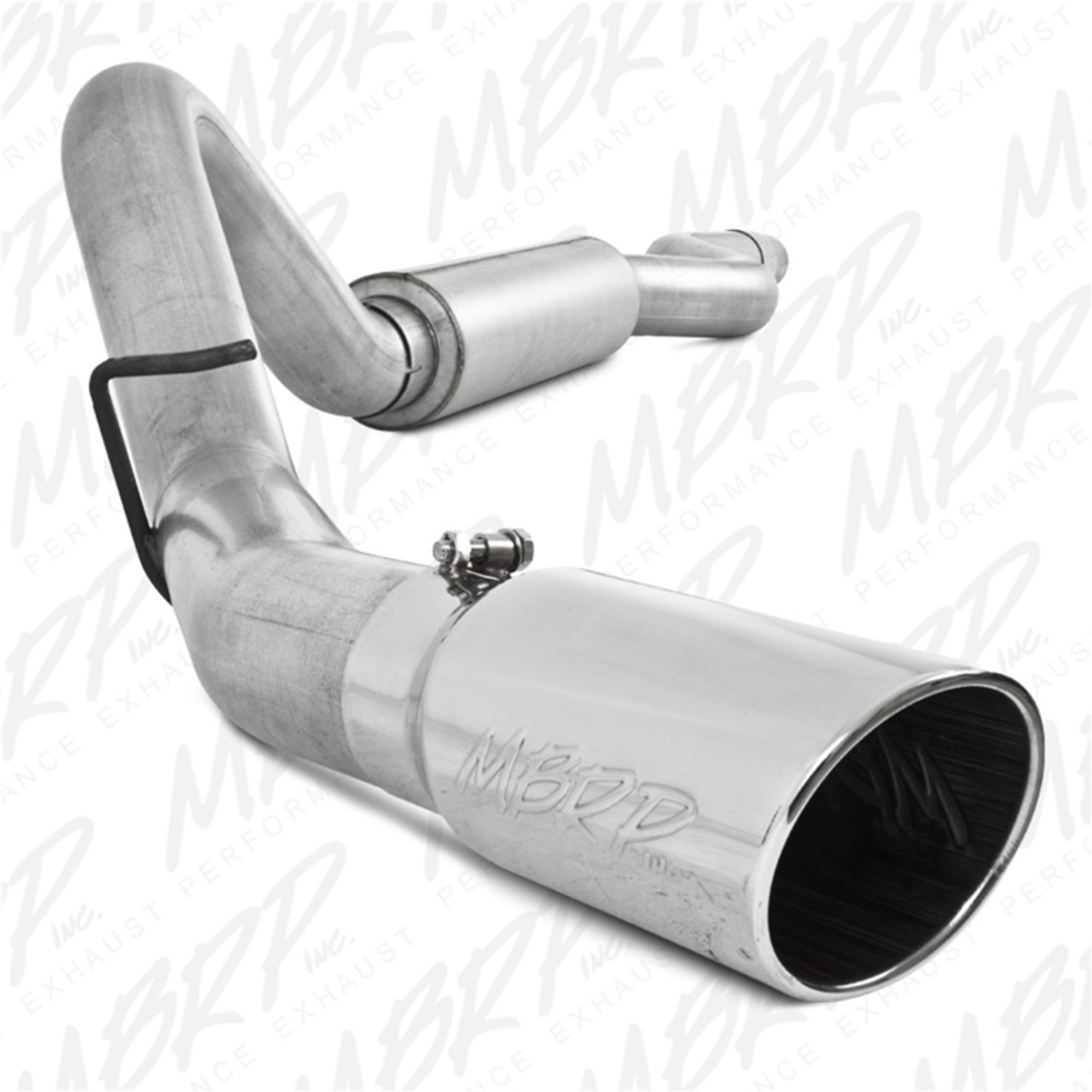 MBRP 2006-2007 Chev/GMC 2500/3500 Duramax Classic EC/CC Cat Back Single Side mbrpS6012AL
