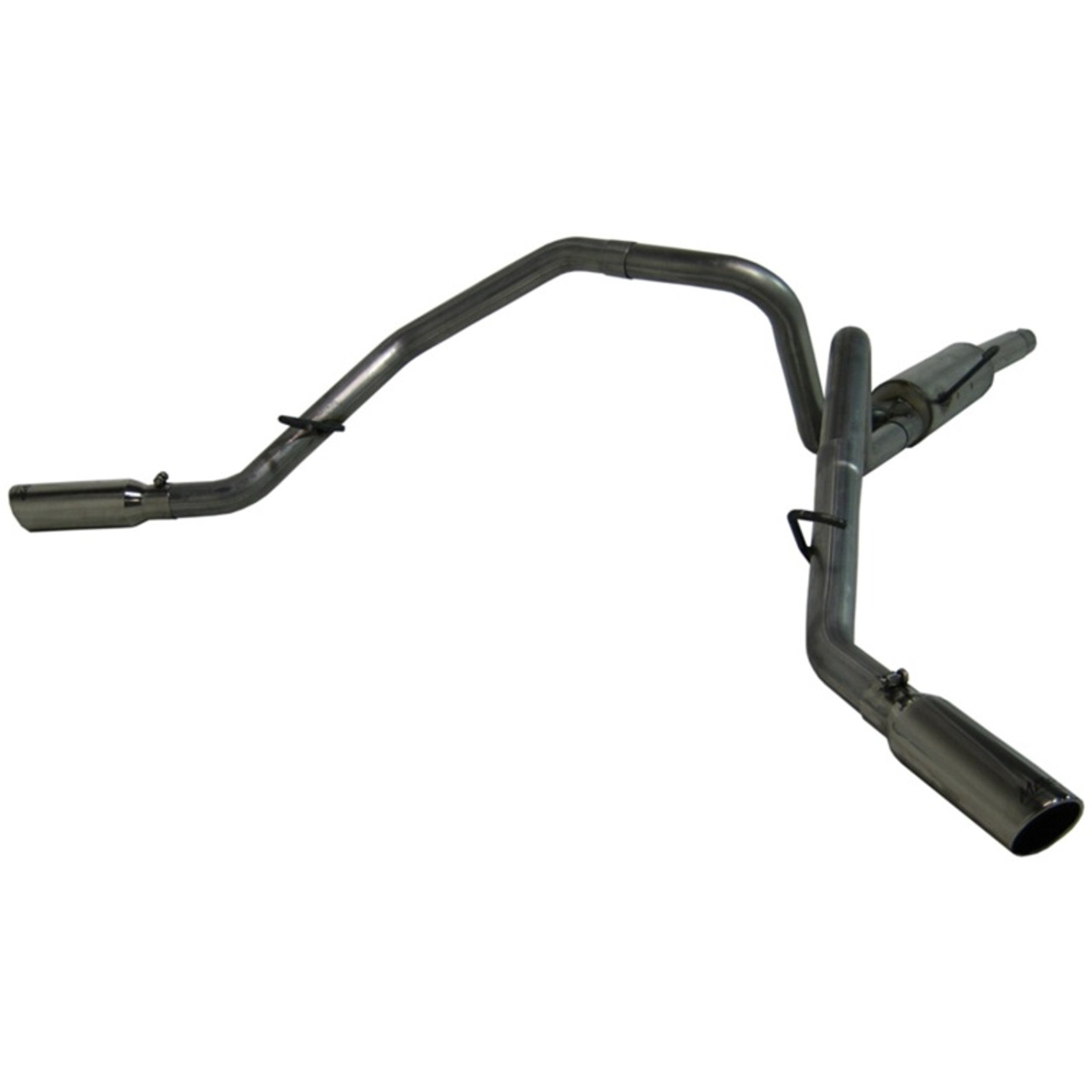 MBRP 2003 Dodge Ram Hemi 1500 5.7L SC/CC-SB Cat Back Dual Split Side