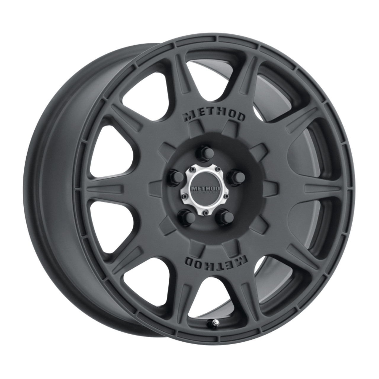 Method MR502 RALLY 16x7 +15mm Offset 5x4.5 67.1mm CB Matte Black Wheel
