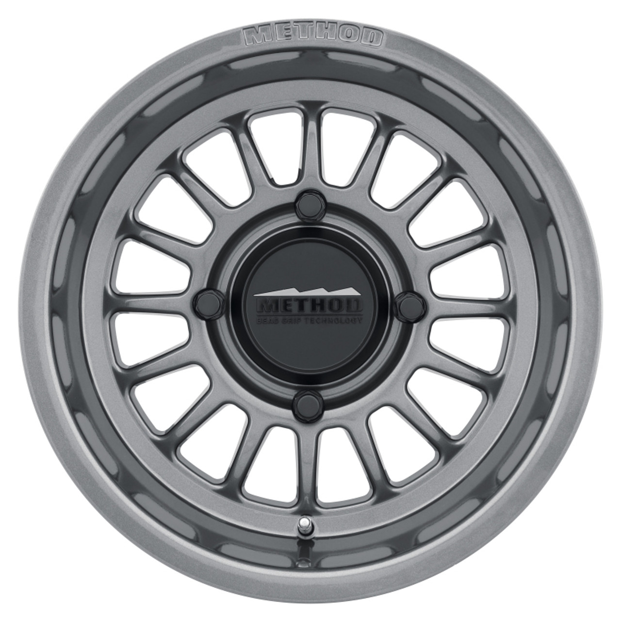 Method MR411 15x7 5+2/+38mm Offset 4x156 132mm CB Gloss Titanium Wheel