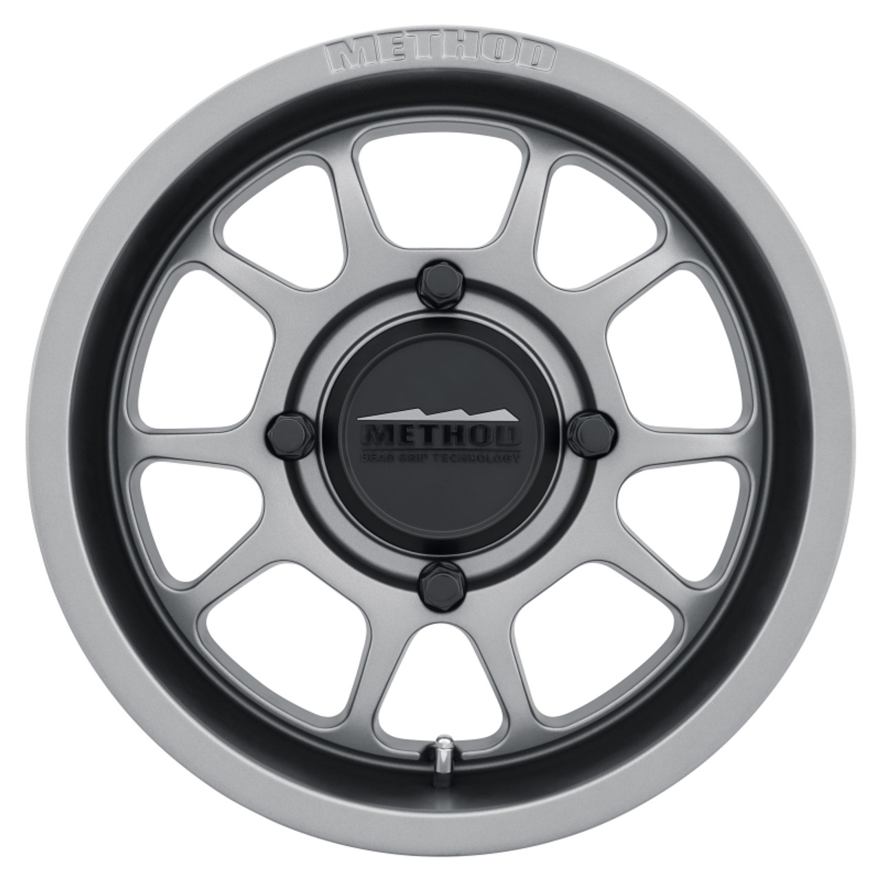 Method MR409 15x8 4+4/0mm Offset 4x136 106.25mm CB Steel Grey Wheel