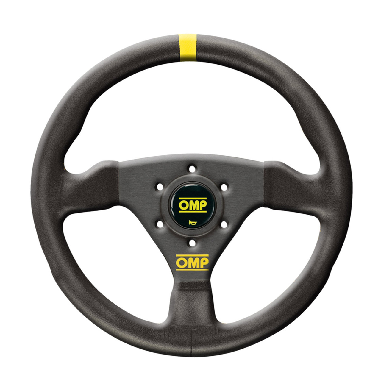 Steering Wheel Trecento Black Suede Leather