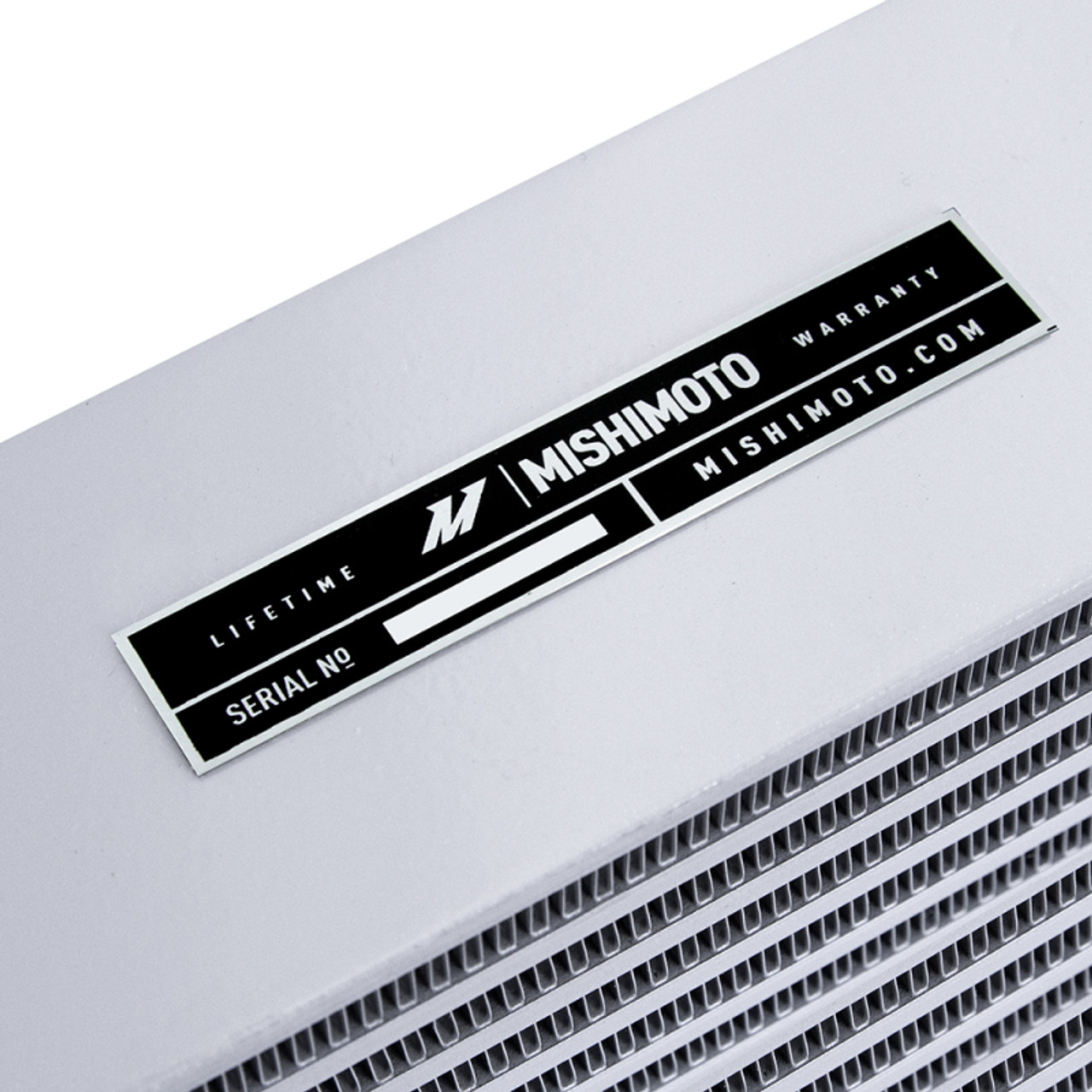 Mishimoto Heavy-Duty Oil Cooler - 17" Same-Side Outlets - Silver