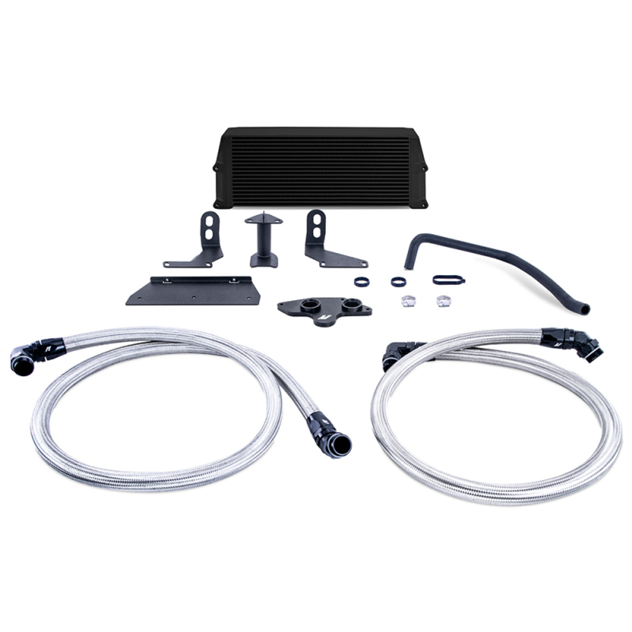 Mishimoto 11-19 Ford 6.7L Powerstroke Performance Oil Cooler Kit - Black